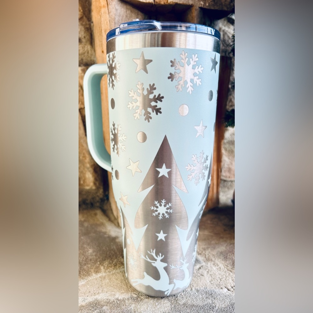 NEW engraved Christmas tumbler!